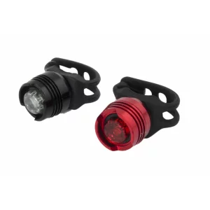 Set far si stop bicicleta, Esperanza Acrux, EOT016, LED, Negru