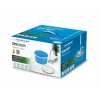 Set mop rotativ Esperanza Spin Mop EHS007, cu galeata si storcator, rotire 360 grade, Alb/Albastru