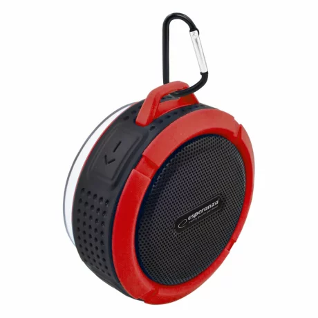 Boxe portabila Esperanza Country, EP125KR, 5W, Negru/Rosu