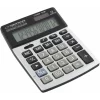 Calculator de birou Esperanza Newton, ECL102, solar sau baterie cu 12 Digits, Negru/Gri