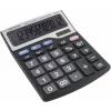 Calculator de birou Esperanza Tales, ECL101, solar sau baterie cu 12 Digits, Negru