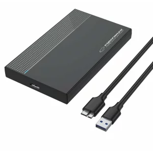 Carcasa externa HDD/SSD  2.5&quot; Esperanza EBA102, USB 3.0, Negru