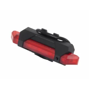 Far spate pentru bicicleta Esperanza Velorum, EOT014, Led, USB, 500mAh, Negru/Rosu