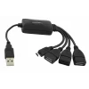 Hub Esperanza, EA158, Usb 2.0, 4 porturi, Negru