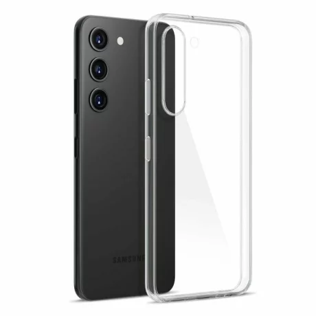 Husa de protectie 3MK Clear Case pentru Samsung Galaxy S23+, Transparenta