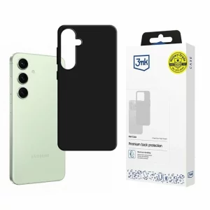 Husa de protectie 3mk Matt Case pentru Samsung Galaxy S24 FE, Neagra