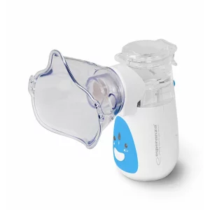Inhalator/Nebulizator Esperanza Wiff, ECN007, 2W, capacitate 8ml, Alb/Albastru