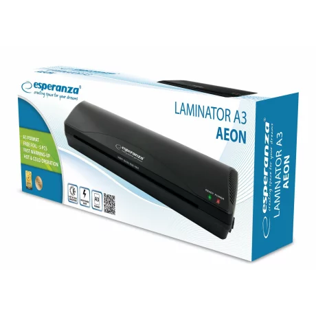 Laminator Esperanza EFL003 A3, 265W, Negru