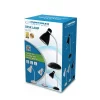 Lampa de birou E27 Esperanza Alkes, ELD113S, cu brat flexibil, 12W, Argintiu