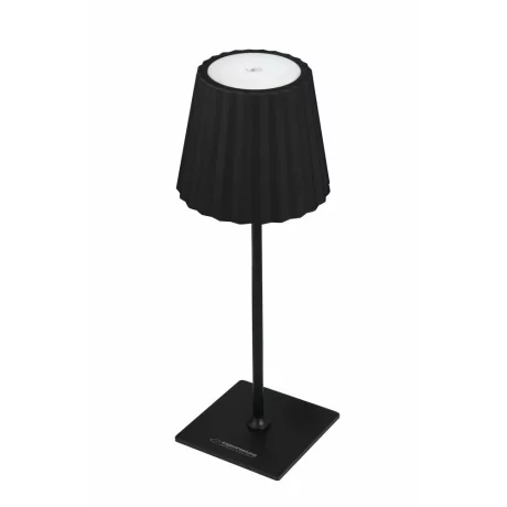 Lampa de birou LED Esperanza Turais ELD120K, 3W, 2400mAh, USB-C, Negru