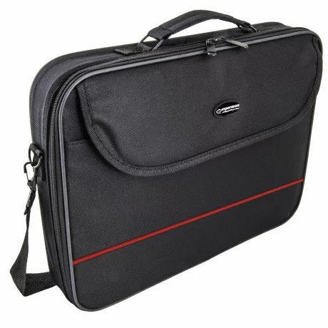 Geanta laptop Esperanza Classic, ET101R, 15.6&quot;, curea reglabila, Rosu