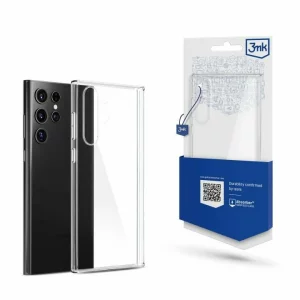 Husa de protectie 3mk Clear Case pentru Samsung S23 Ultra,  Transparenta