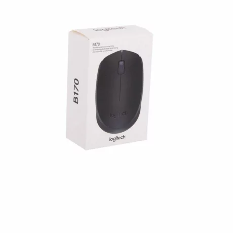 Logitech Wireless Mouse  B170,1000 DPI, Black