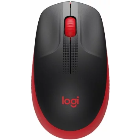 Logitech Wireless Mouse  M190, 1000 DPI, Red