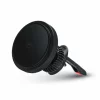 Suport auto 3mk Car MagCharger™, wireless MagSafe , fixare in grila de ventilare+ incarcator auto 15W, Negru