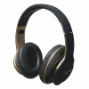 Casti stereo wireless cu microfon Esperanza Shange, EH220, Bluetooth, pliabile, Negru/Auriu