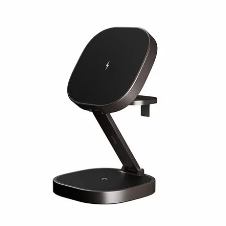 Incarcator inductiv Allity AWC-220-25WMS grafit 3 în 1