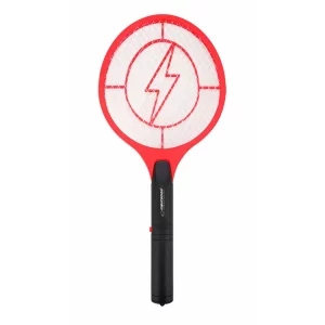 Paleta electrica anti-insecte Esperanza Anihilator, EHQ004, 3W, 22cm, Negru/Rosu