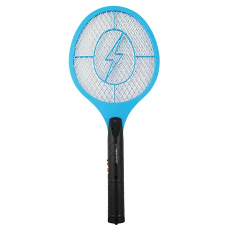 Paleta electrica anti-insecte Esperanza Lightning, EHQ009, 3W, 21.5cm, Negru/Albastru