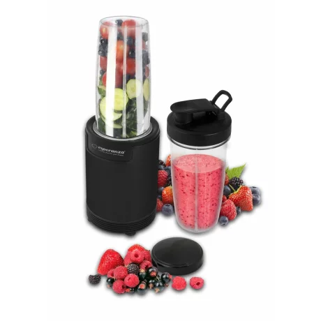 Blender Esperanza Nutri Shot, EKM029, 700W, 6in1, 800ml, Negru