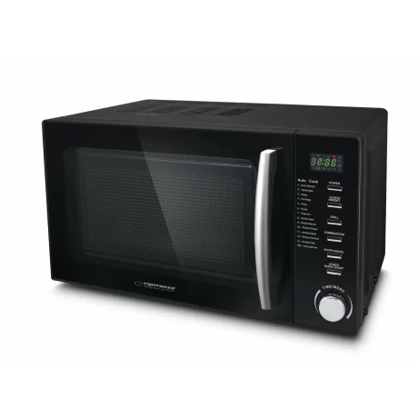 Cuptor cu microunde Esperanza Cocinero, EKO010, 700W, 20l, Negru