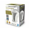 Fierbator electric Esperanza Iguazu, EKK018E, 2200W, 1.7l, Alb/Gri
