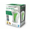 Fierbator electric Esperanza Iguazu, EKK018G, 2200W, 1.7l, Alb/Verde