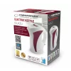 Fierbator electric Esperanza Iguazu, EKK018R, 2200W, 1.7l, Alb/Rosu