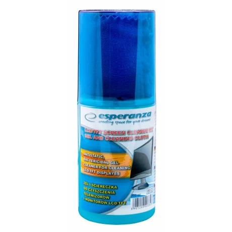 Gel de curatare Esperanza, ES121, LCD/TFT, cu laveta din microfibra