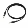 Cablu audio AUX Borofone AUX BL26 Standard, jack 3.5mm la jack 3.5mm, 1m, Negru