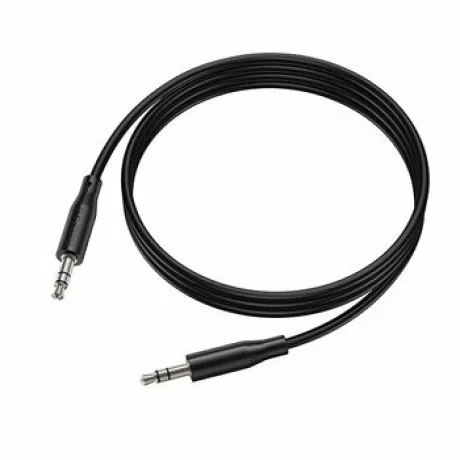 Cablu audio AUX Borofone AUX BL26 Standard, jack 3.5mm la jack 3.5mm, 1m, Negru