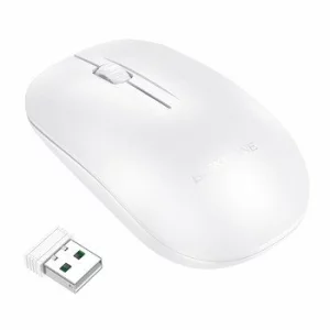 Mouse wireless Borofone BG14 Planet, 1000dpi, Alb