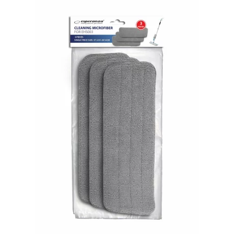 Rezerva microfibra Esperanza EHS003SP3 pentru mop Perfect Clean 003, 3 buc