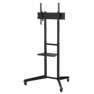 Suport Perete Pro Superior SUPSTV022, 37&quot;-70&quot;, 50kg, cu roti, Negru