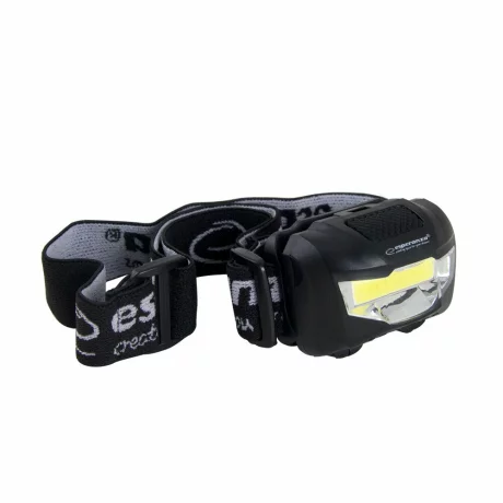 Lanterna frontala Esperanza CRATER, EOT037, LED Cob, 100 lumeni, 1W, Negru