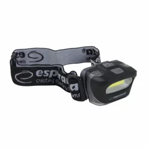 Lanterna frontala Esperanza LYNX, EOT038, LED Cob, 100 lumeni, 1W, Negru