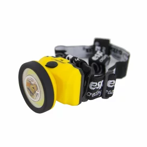 Lanterna frontala Esperanza PIXIDIS, EOT033, LED Cob, 120 lumeni, 3W, Negru/Galben