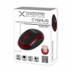 Mouse optic wireless Esperanza CYGNUS, XM106R, 3 butoane, 2.4GHz, Usb, 1200dpi, Negru/Rosu