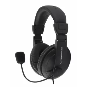 Casti stereo cu microfon Esperanza CONCERTO, EH103, Negru