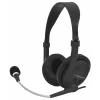 Casti stereo cu microfon Esperanza PRESTO, EH115, Negru