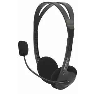 Casti stereo cu microfon Esperanza SCHERZO, EH102, Negru
