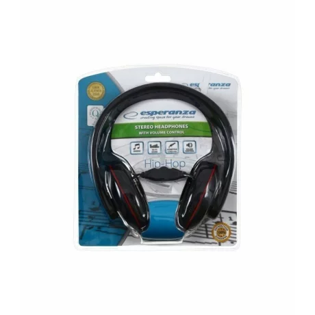 Casti stereo Esperanza HIP-HOP, EH121, Negru