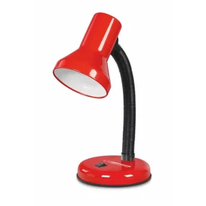 Lampa de birou E27 Esperanza ALTAIR, ELD108R, cu brat flexibil, 12W, Rosu