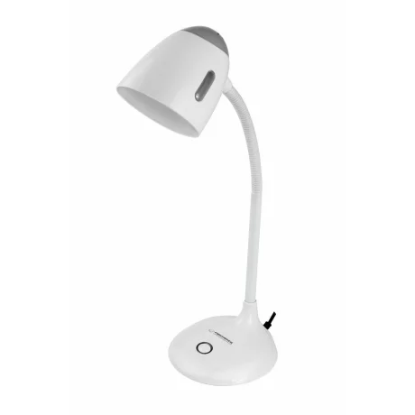 Lampa de birou E27 Esperanza ELECTRA, ELD110K, cu brat flexibil, 12W, Alb