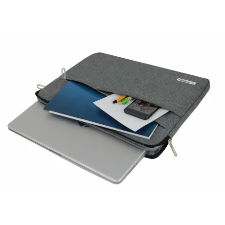 Husa laptop Esperanza Verona, ET193, 15.6&quot;, poliester, Gri