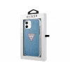 Husa de protectie Guess TPU Denim Triangle pentru iPhone 12 Mini,GUHCP12SPCUJULLB,Light Blue