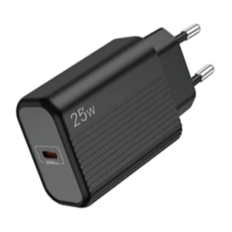 Incarcator retea Lamtech, PD, 25W, 1xUSB Type-C, Negru