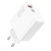 Incarcator retea Lamtech, QC3.0, PD, 65W, 1xUSB, 1xUSB Type-C, Alb