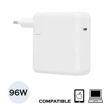 Incarcator retea Lamtech, Type-C, 96W, 20.5V, 4.7A, Alb