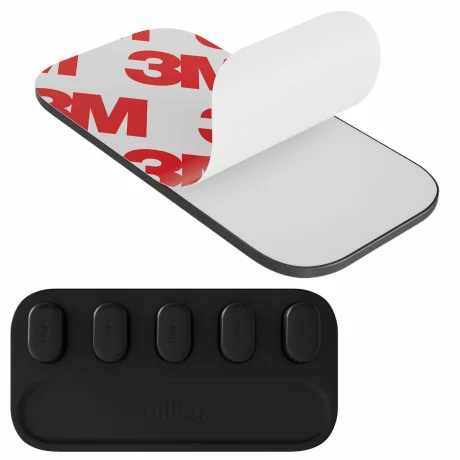 Organizator de cabluri magnetic Allity, ASA-410, Negru